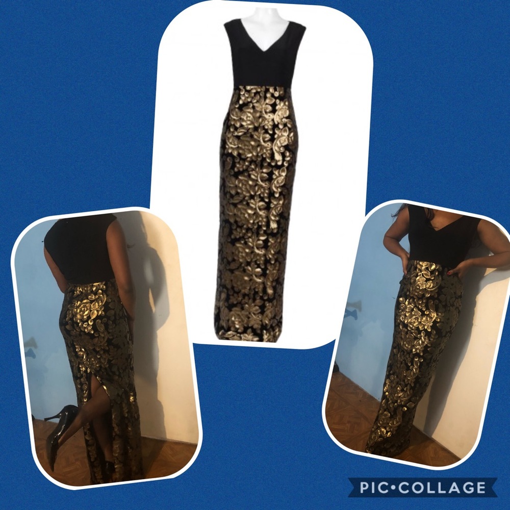 V-Neck Cap Sleeve Embellished Velvet Dress